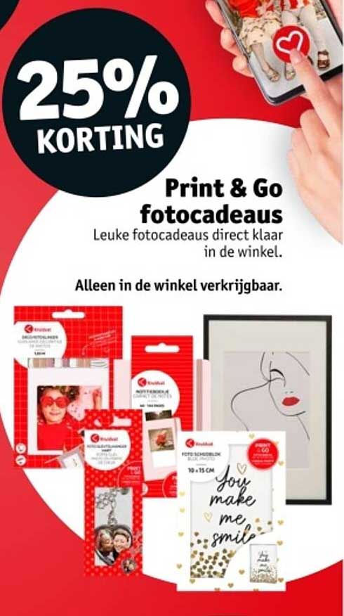 Print & Go fotocadeaus