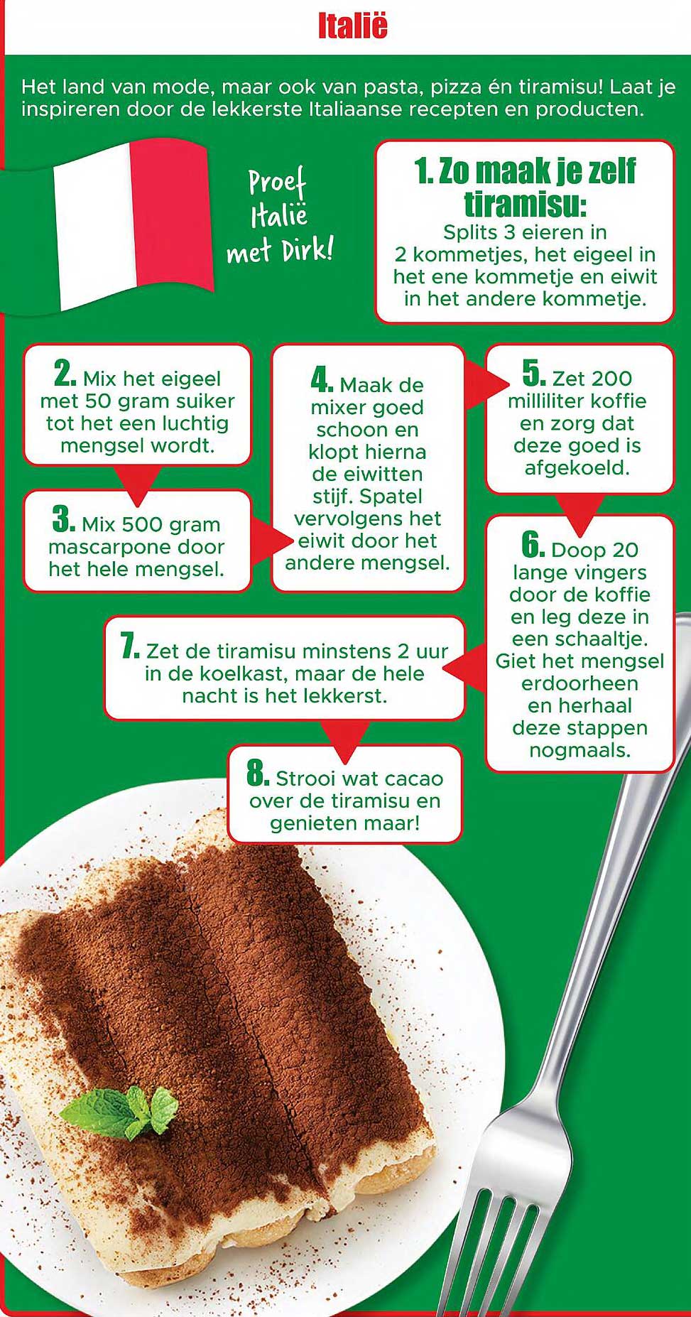 Proef Italië met Dirk: Tiramisu maken!