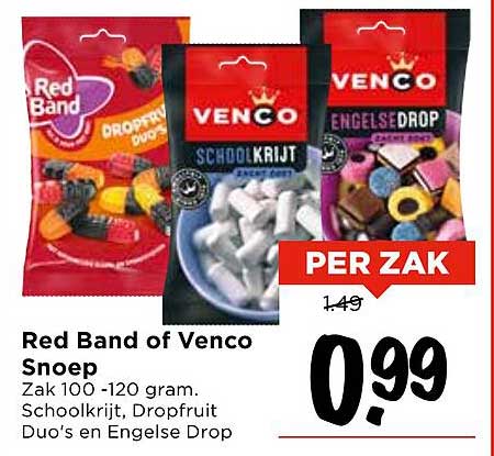 Red Band of Venco Snoep