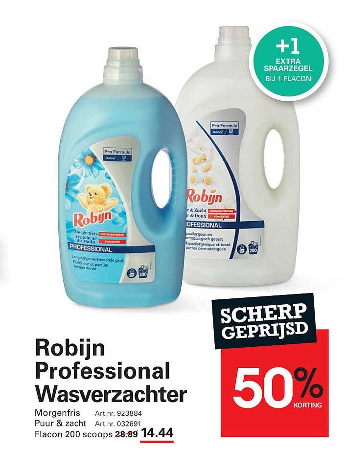 Robijn Professional Wasverzachter