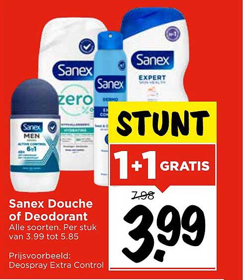 Sanex Douche of Deodorant