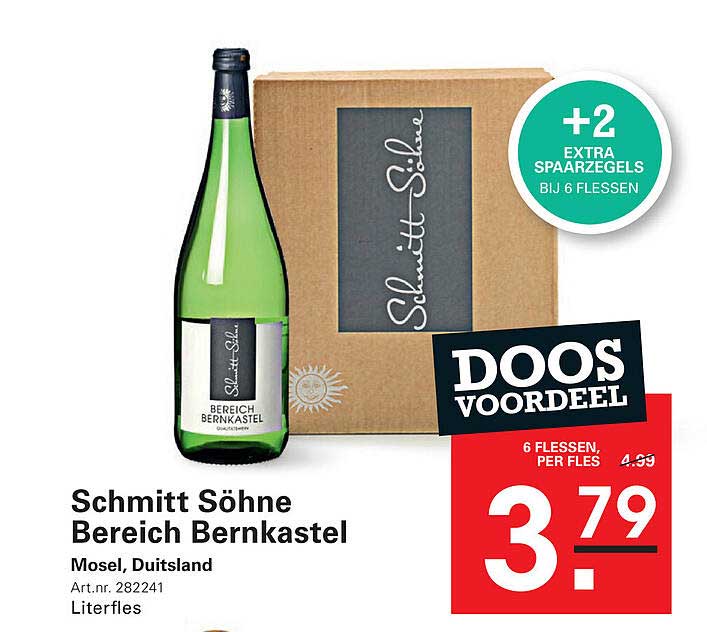 Schmitt Söhne Bereich Bernkastel Literfles