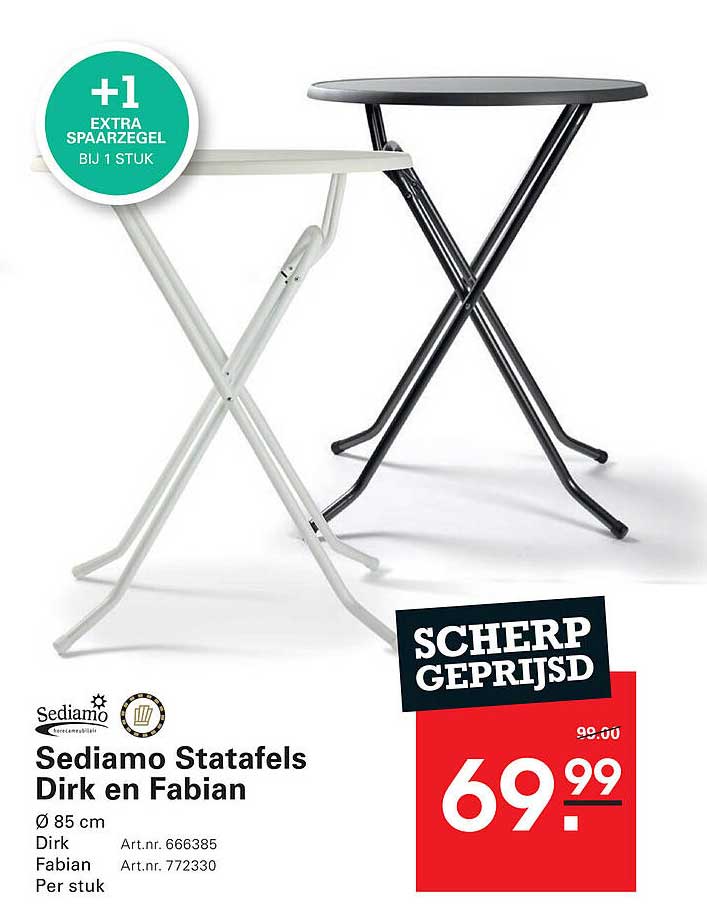 Sediamo Statafels Dirk en Fabian