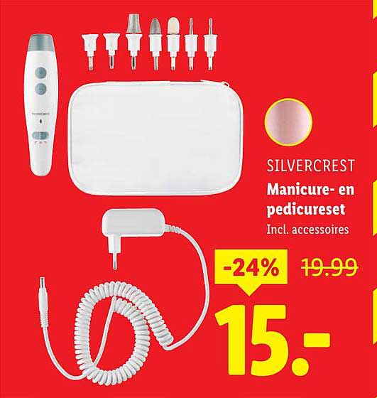 Silvercrest Manicure- en pedicureset incl. accessoires