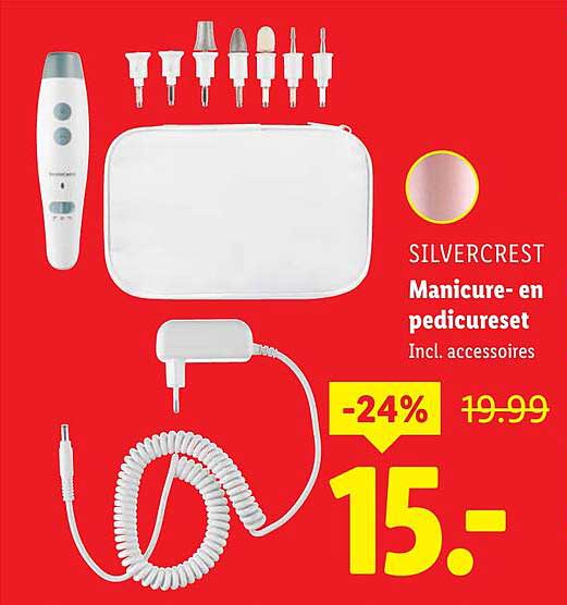 Silvercrest Manicure- en pedicureset incl. accessoires