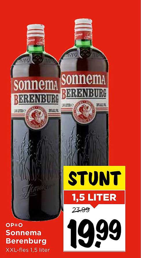 Sonnema Berenburg 1,5 liter