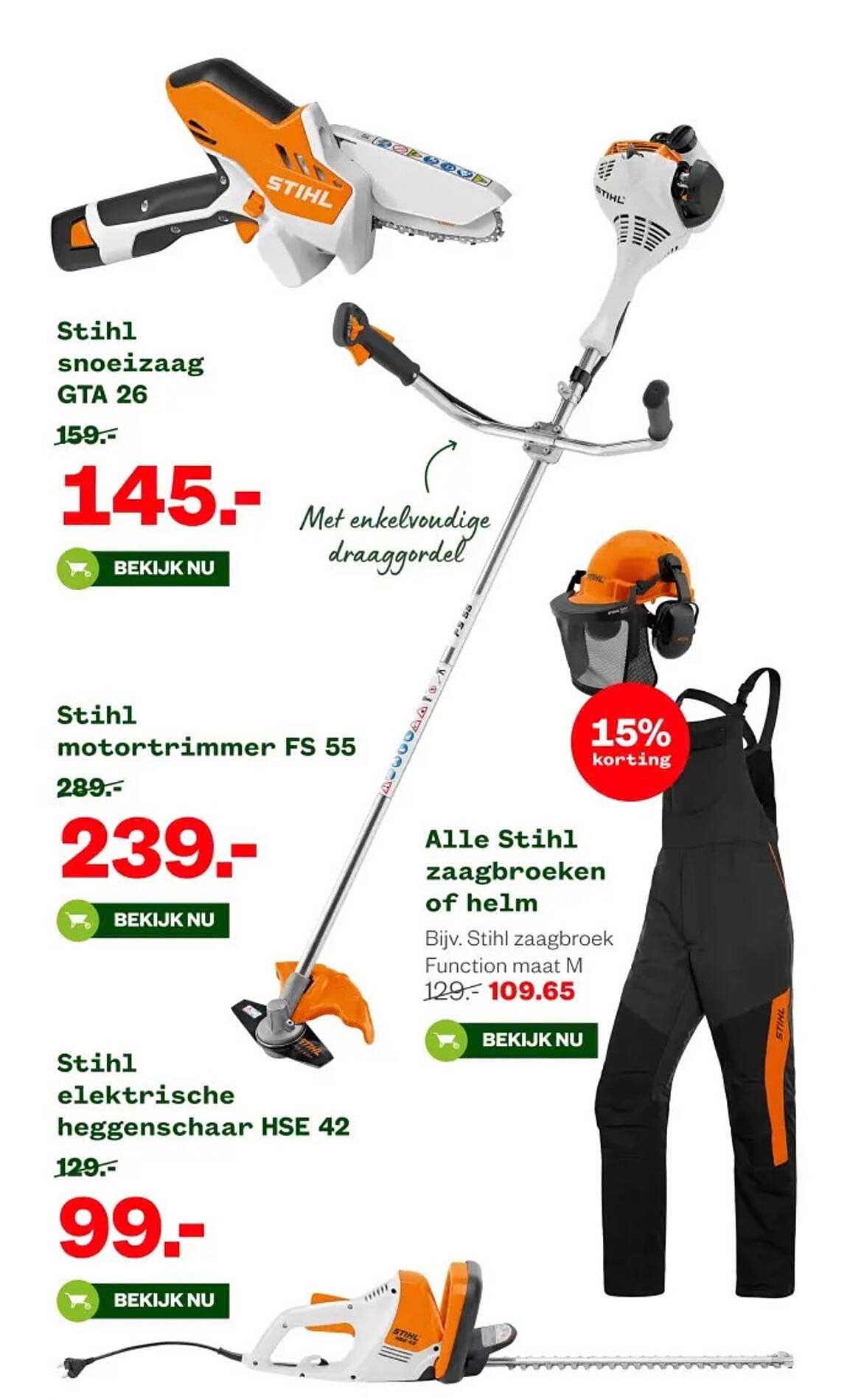 Stihl snoeizaag GTA 26