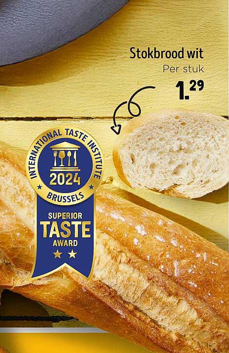 Stokbrood wit