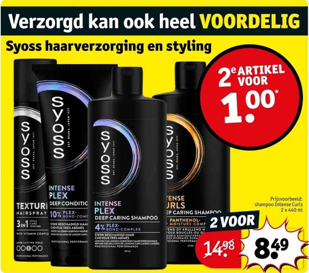 Syoss haarverzorging en styling