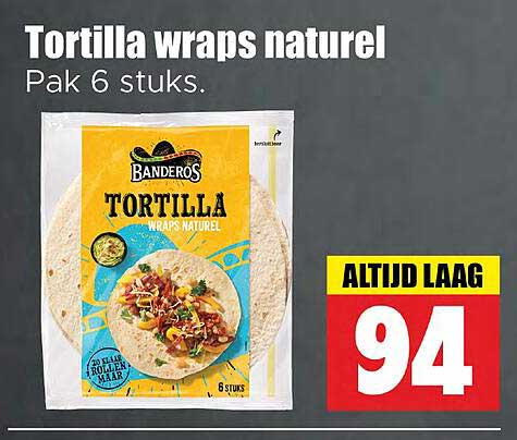Tortilla wraps natuur