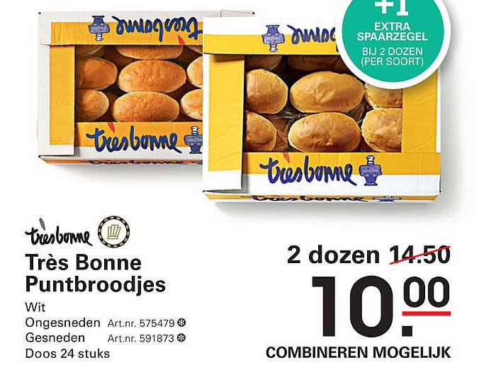 Très Bonne Puntbroodjes