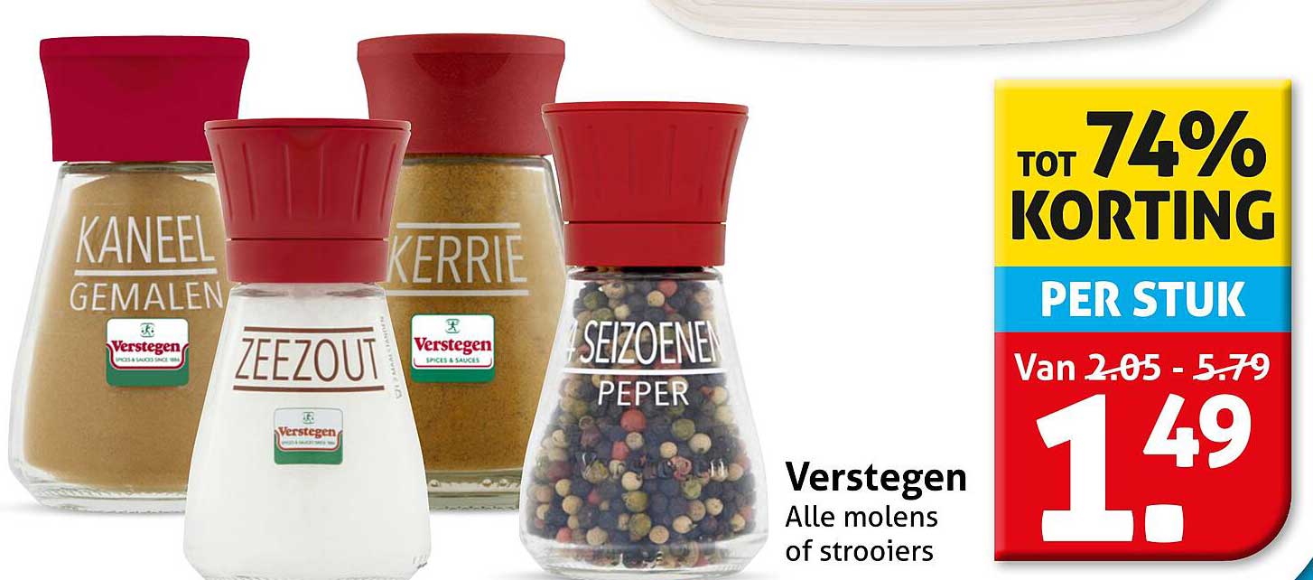 Verstegen Alle molens of strooiers