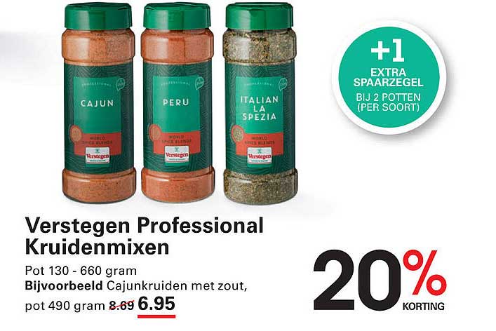 Verstegen Professional Kruidenmixen