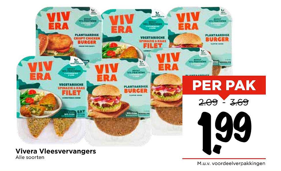 Vivera Vleesvervangers Alle soorten