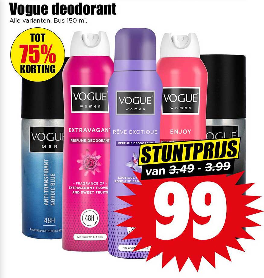 Vogue deodorant