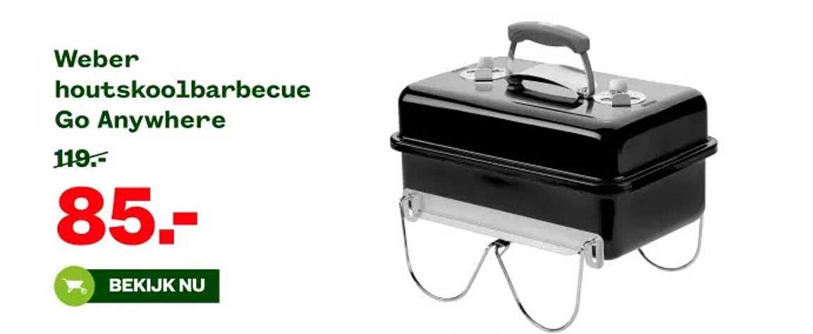 Weber houtskoolbarbecue Go Anywhere