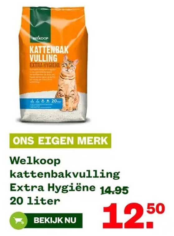 Welkoop kattenbakvulling Extra Hygiëne