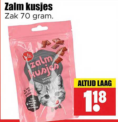 Zalm kusjes