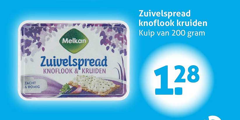 Zuivelspread knoflook kruiden