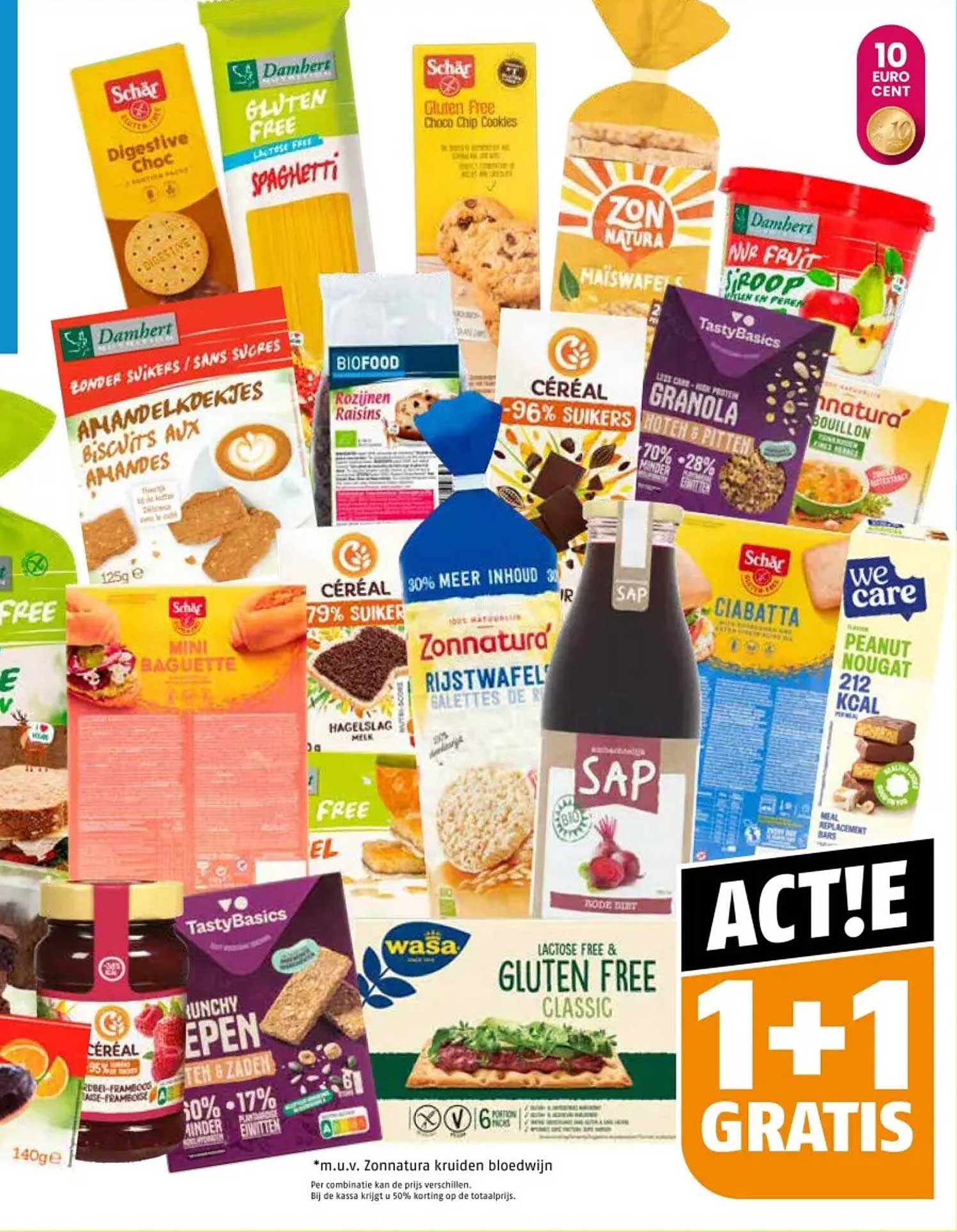 1+1 GRATIS op geselecteerde producten