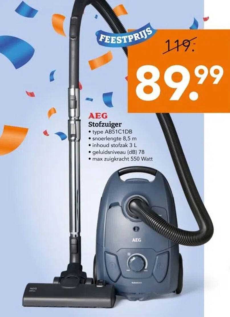 AEG Stofzuiger type AB51C1DB