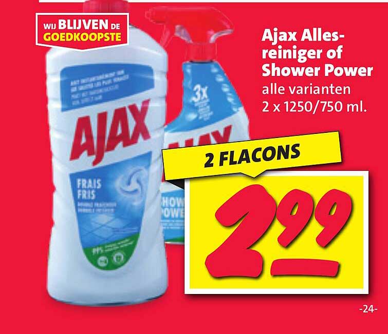 Ajax Alles-reiniger of Shower Power