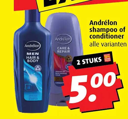 Andrélon shampoo of conditioner alle varianten