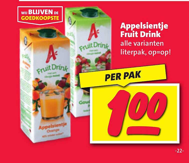 Appelsientje Fruit Drink
