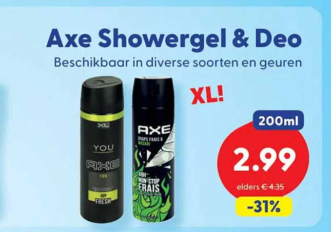 Axe Showergel & Deo