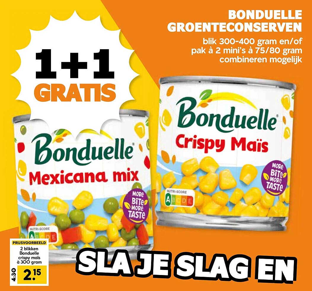 BONDUELLE GROENTECONSERVEN