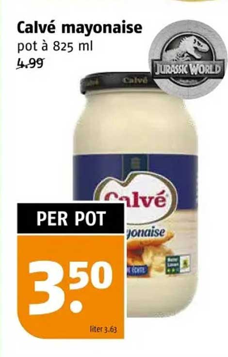 Calvé mayonaise pot à 825 ml