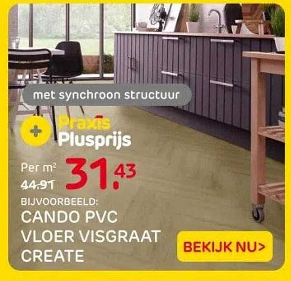 CANDO PVC VLOER VISGRAAT CREATE
