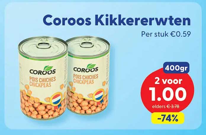 Coroo Kikkererwten
