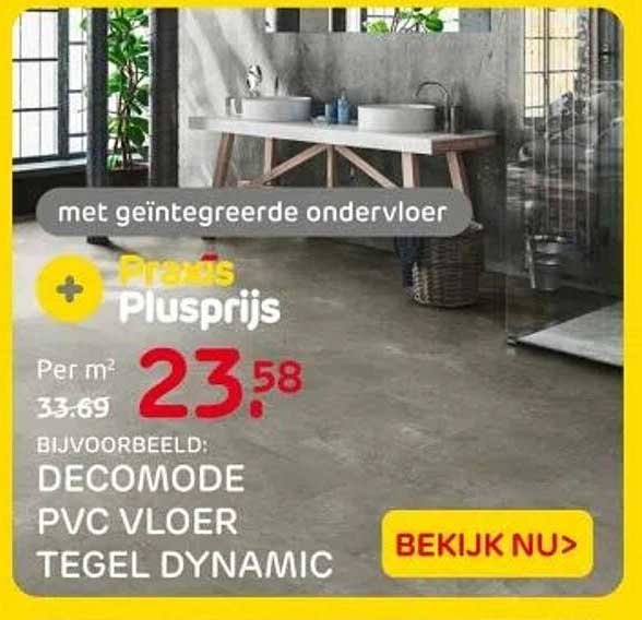 Decomode PVC Vloer Tegel Dynamic
