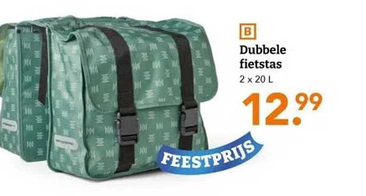 Dubbele fietstas