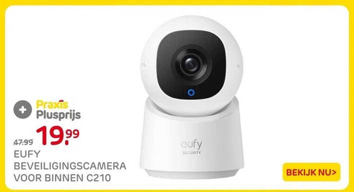 EUFY BEVEILIGINGS CAMERA VOOR BINNEN C210