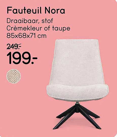 Fauteuil Nora
