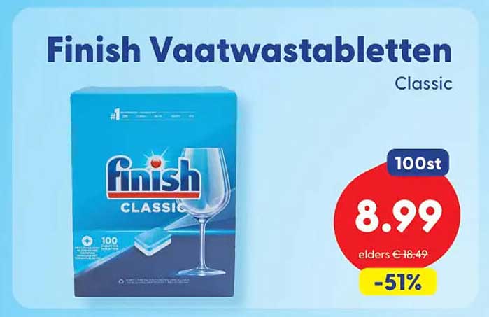 Finish Vaatwastabletten Classic