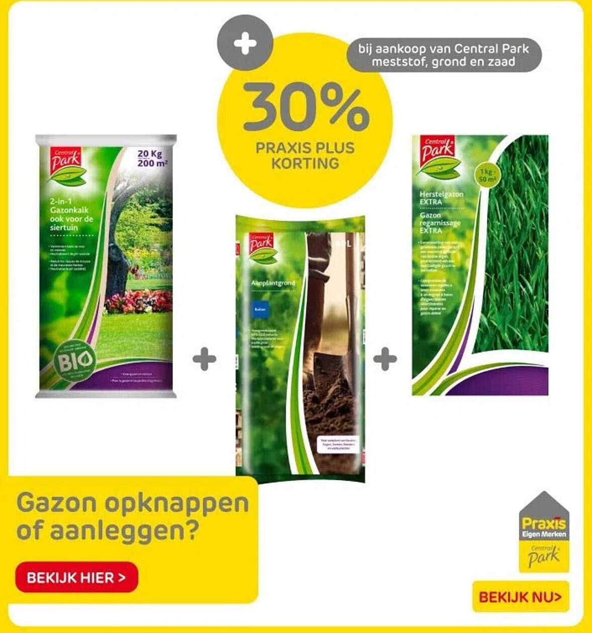 Gazon opknappen of aanleggen?