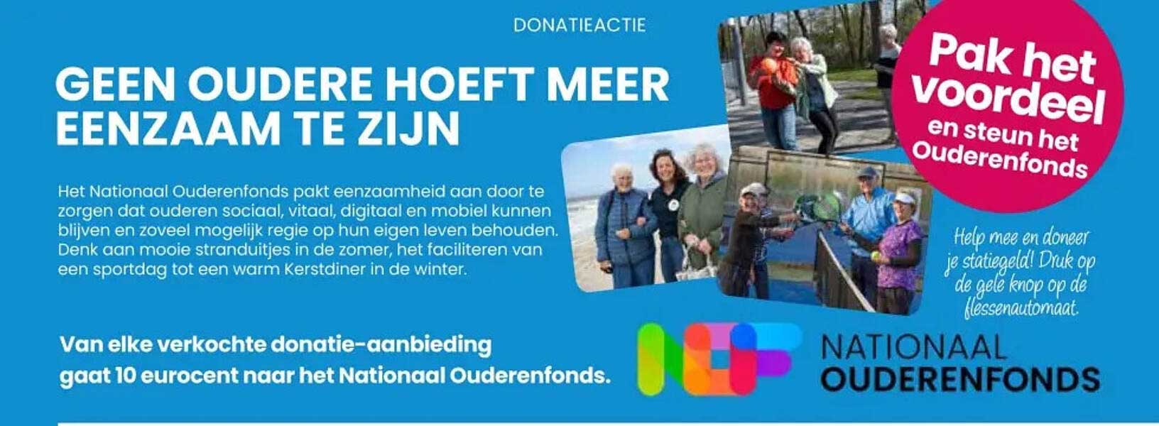 Geen oudere hoeft meer eenzaam te zijn