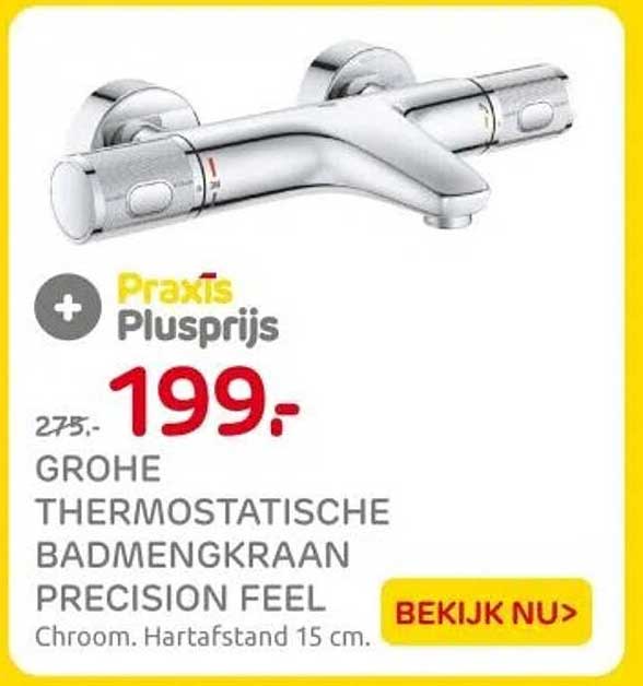 GROHE THERMOSTATISCHE BADMENGKRAAN PRECISION FEEL