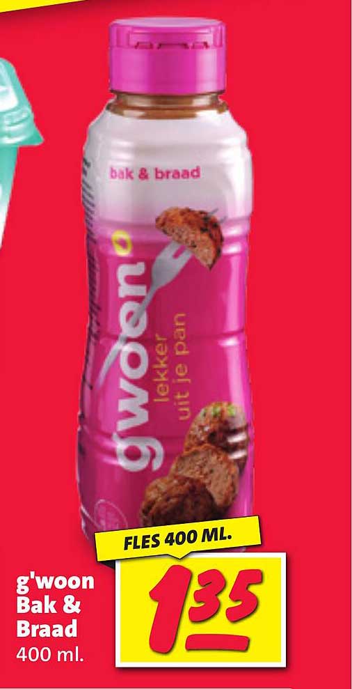 g'woon Bak & Braad 400 ml.