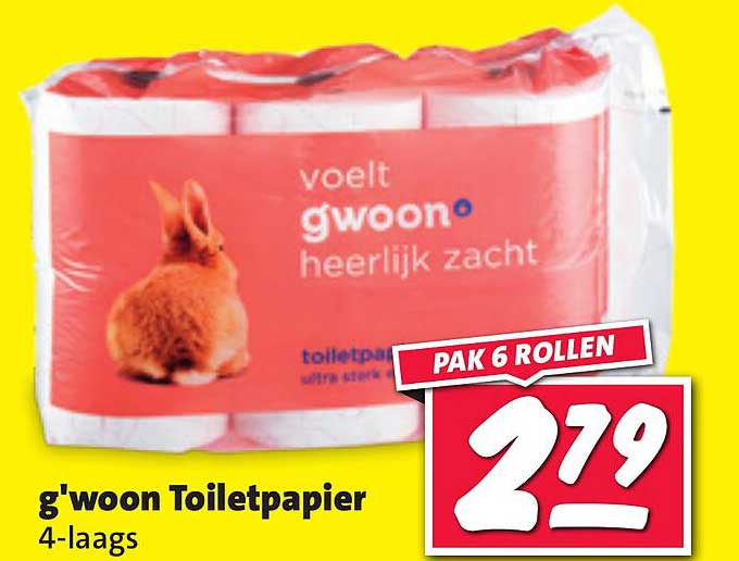g'woon Toiletpapier