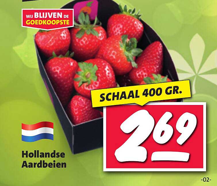 Hollandse Aardbeien 400 gr.