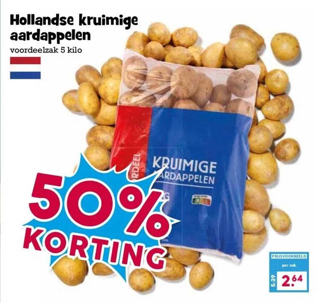 Hollandse kruimige aardappelen