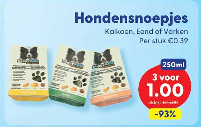 Hondensnoepjes