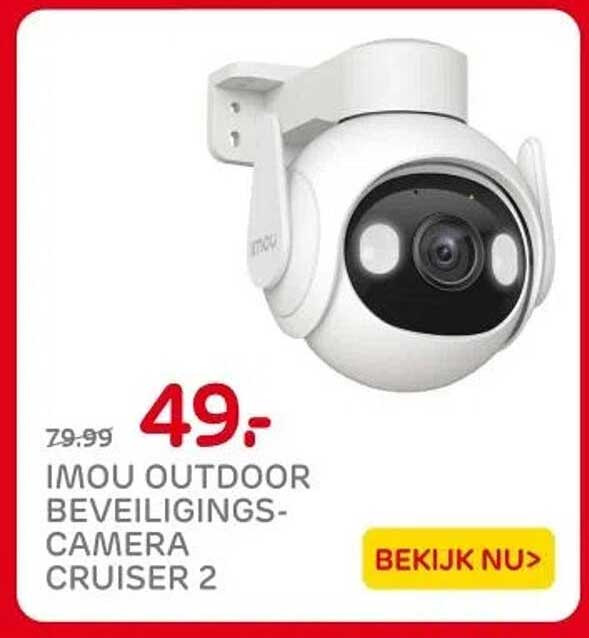 IMOU OUTDOOR BEVEILIGINGS-CAMERA CRUISER 2