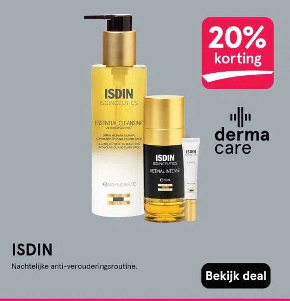 ISDIN Nachtelijke anti-verouderingsroutine