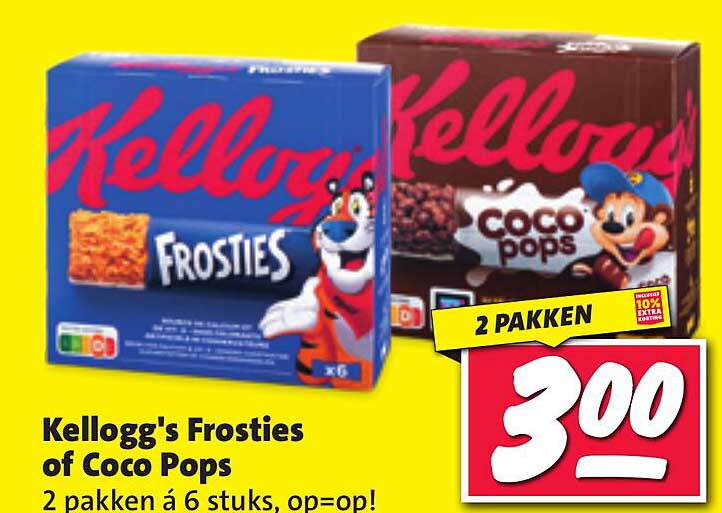 Kellogg's Frosties of Coco Pops