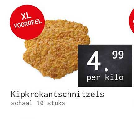 Kipkrokantschnitzels
